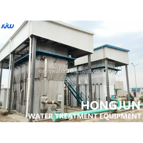 Planta de tratamiento de agua estructurada de automatización de paquetes
